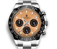 Corgeut 9002 VK63 Movement Sapphire Mirror 30m waterproof