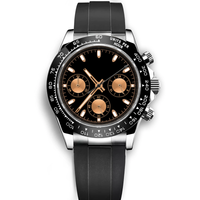 Corgeut 9002 VK63 Movement Sapphire Mirror 30m waterproof