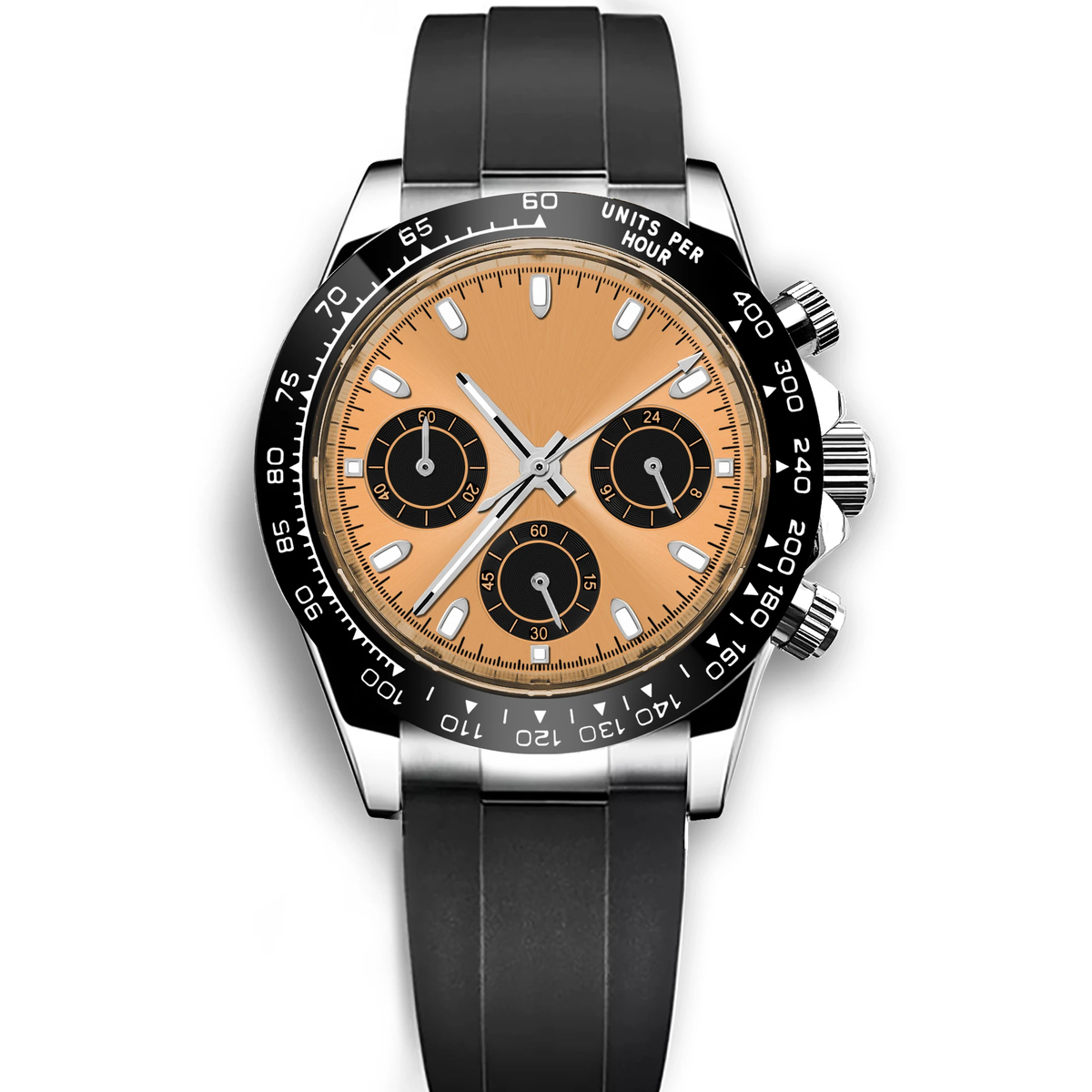 Corgeut 9002 VK63 Movement Sapphire Mirror 30m waterproof