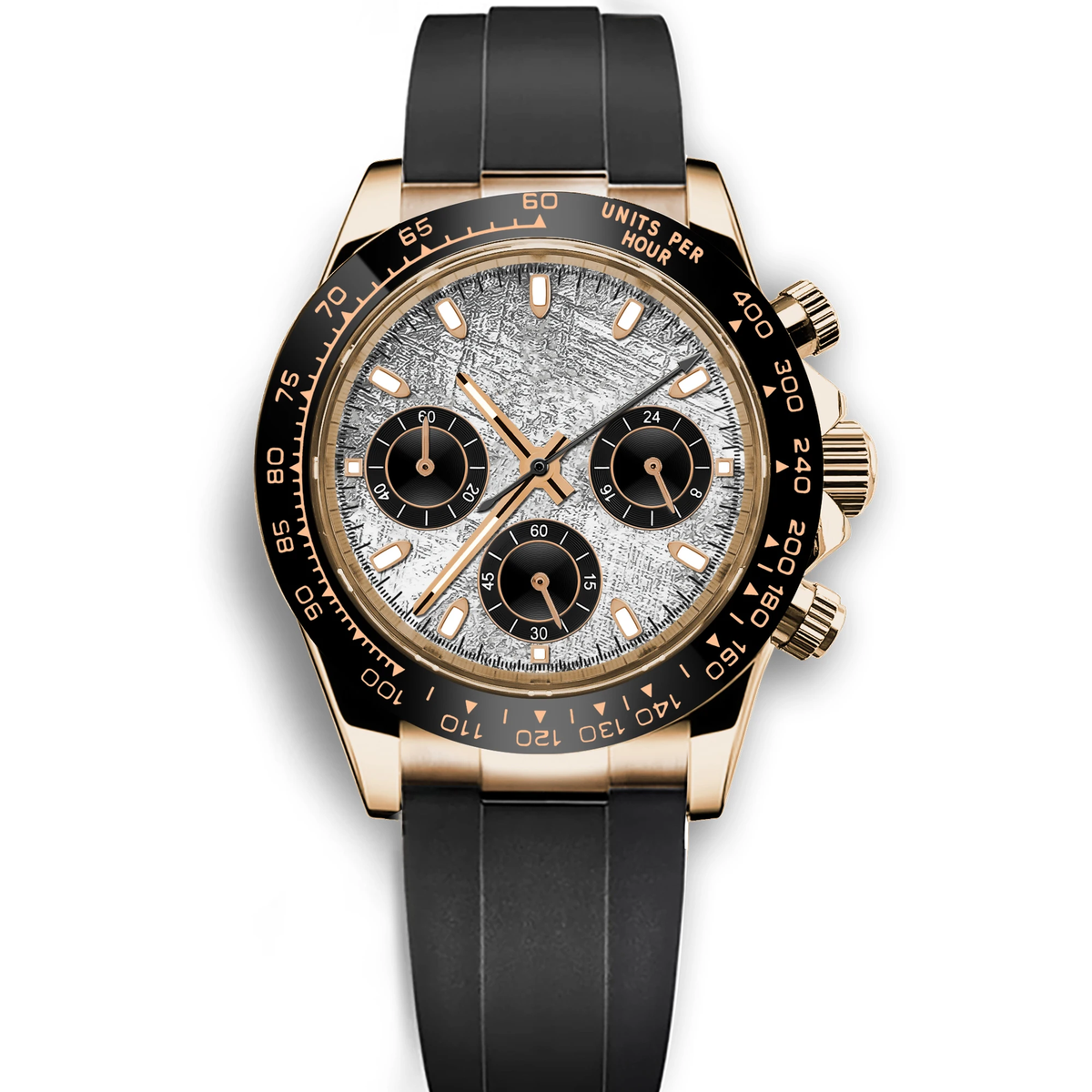 Corgeut 9002 VK63 Movement Sapphire Mirror 30m waterproof