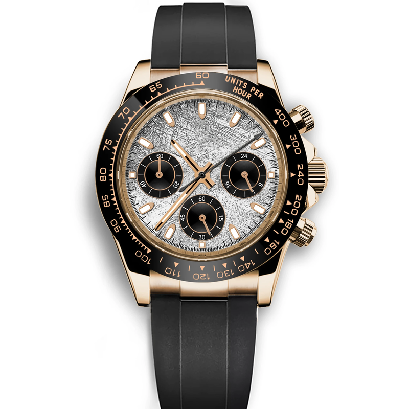 Corgeut 9002 VK63 Movement Sapphire Mirror 30m waterproof