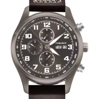 Corgeut 9003 OS00 Movement Mineral Glass 30m Waterproof