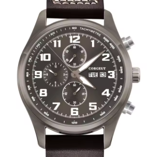 Corgeut 9003 OS00 Movement Mineral Glass 30m Waterproof