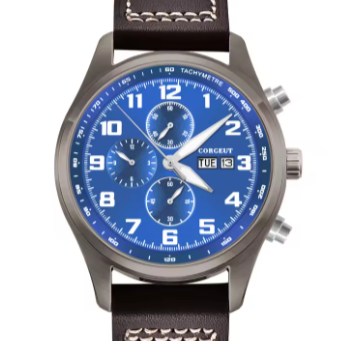 Corgeut 9003 OS00 Movement Mineral Glass 30m Waterproof