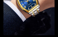 Mstianq 1121 Barrel-Shaped Men's Quartz Watch