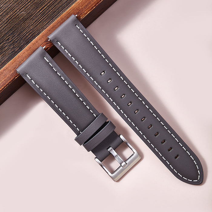 Wholesale Top Layer Calfskin Leather Simple Watch Band  18cmm