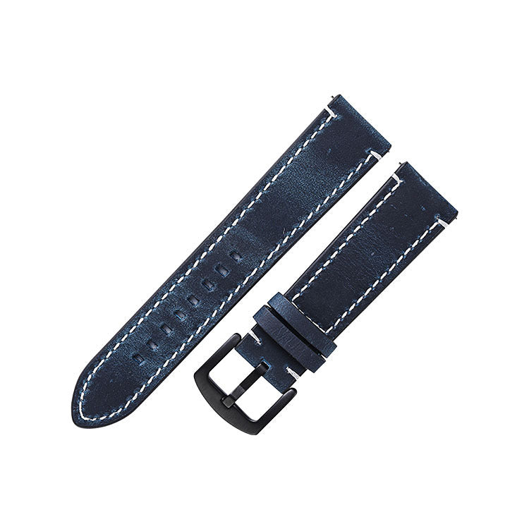 First Layer Cowhide Crazy Horse Retro Watch Strap
