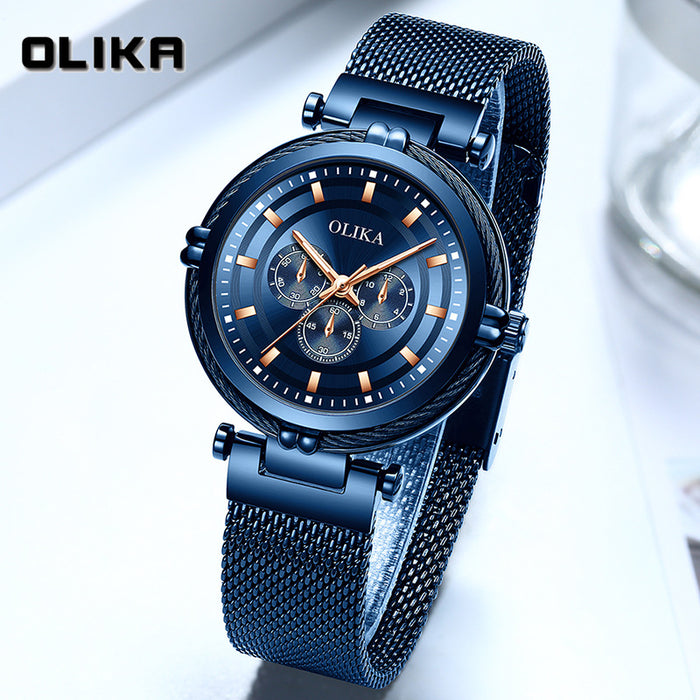 OLIKA 5152 Women's Magnetic Buckle Quartz Watch