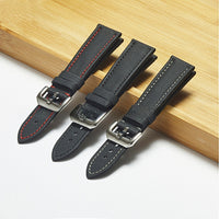Black nylon canvas strap