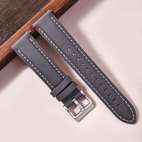 Wholesale Top Layer Calfskin Leather Simple Watch Band  18cmm