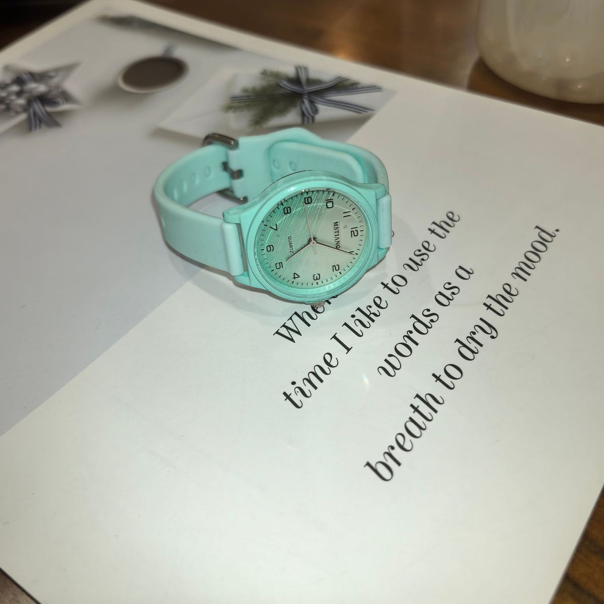 MSTIANQ 1103 Candy Color Women's Quartz Wrist Watch