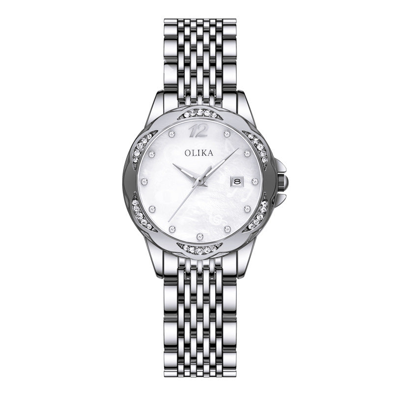 OLIKA 6604L Fritillary Face Women Quartz Watch