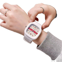 Omniwatches 7726 Square Couple Quartz Watch