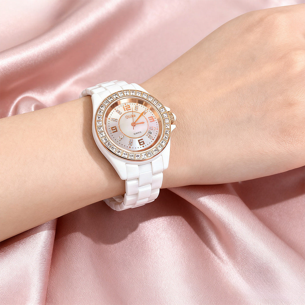 OLIKA 5013G Women's Ceramic Watch