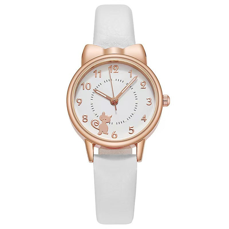 OMNIWATCHES 3369 Cat Student Quartz Watch
