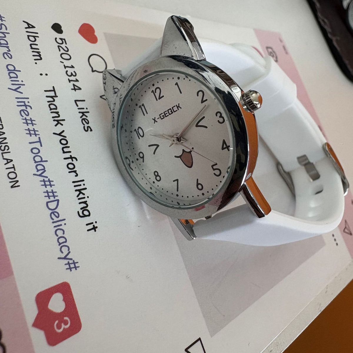 X-GEQCK 1135 Children's Cartoon Quartz Watch