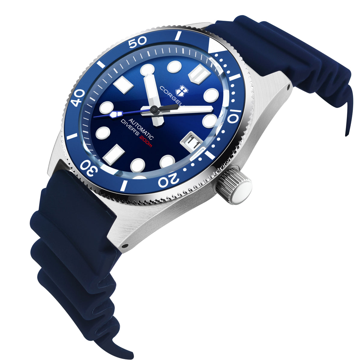 Corgeut 6020 NH35 Movement Sapphire Mirror 100m waterproof