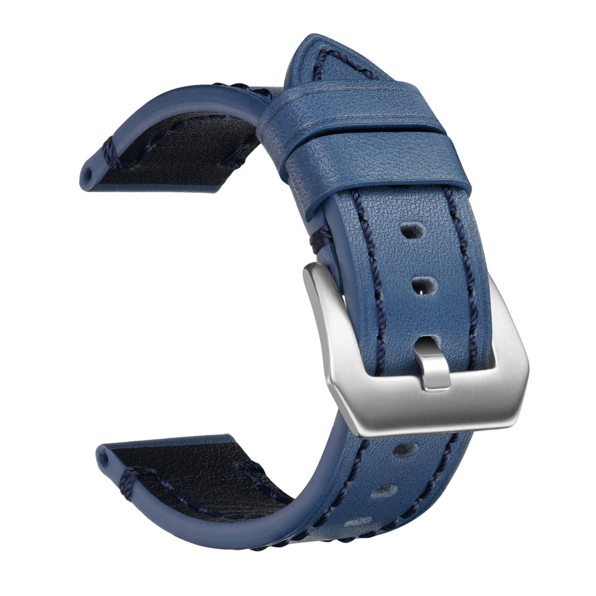 Vintage Oil Bead Handmade Genuine Leather Watch Strap