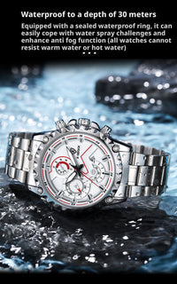 X-GEQCK DRL4 Men's Chronograph Quartz Wristwatch