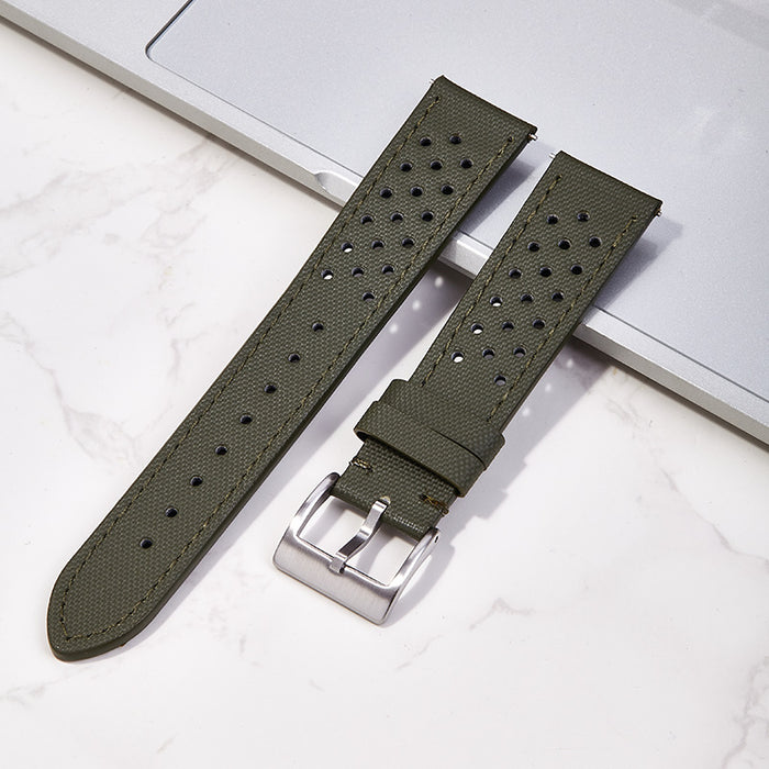 Breathable porous Oxford cloth watch strap
