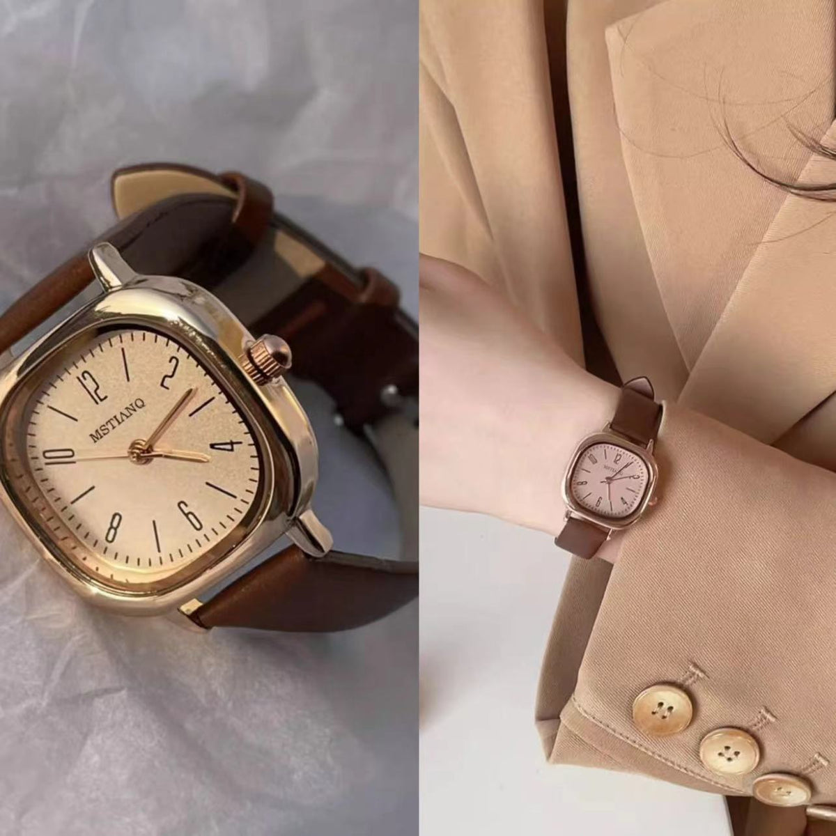 MSTIANQ 1105 Ladies Nostalgic Quartz Wrist Watch