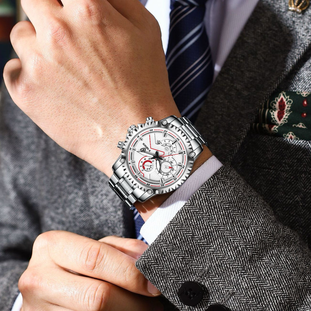 X-GEQCK DRL4 Men's Chronograph Quartz Wristwatch