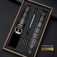 Bamboo Leather Belt With Pin Buckle/Butterfly Buckle Set