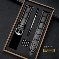 Bamboo Leather Belt With Pin Buckle/Butterfly Buckle Set