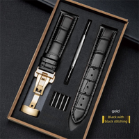 Bamboo Leather Belt With Pin Buckle/Butterfly Buckle Set