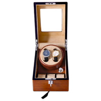 Multi-Position Wooden Watch Winder