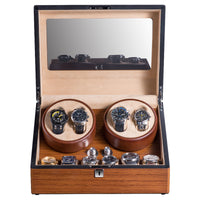 Multi-Position Wooden Watch Winder